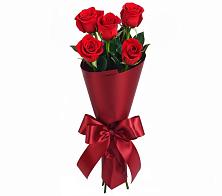 Букет 5 Красных роз Эдлесс Лав в Козлово