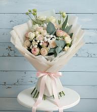 Букет цветов из:  Розы и Лизиантусы в Козлово