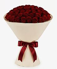 Букет 101 Бордовая роза Блэк Бакарра в Козлово