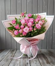 Букет Розовый кустик #REPLACE_PRED# Козлово