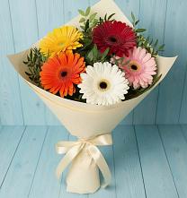 Букет цветов из:  Герберы в Козлово