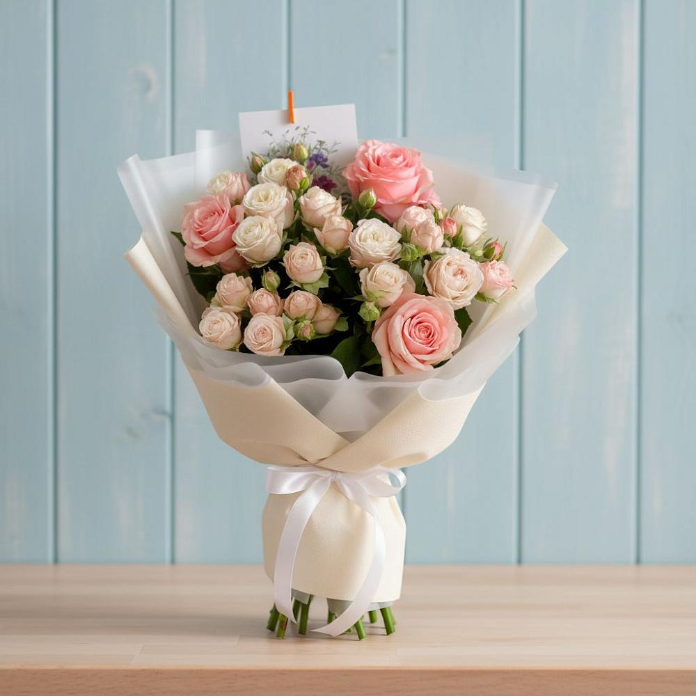 Букет цветов из: Розы в Козлово