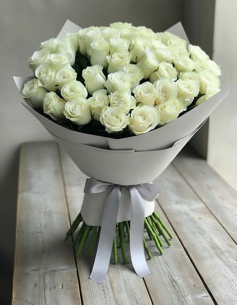 Букет 35 Белых роз в Козлово