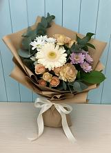 Букет цветов из:  Герберы и Хризантемы в Козлово