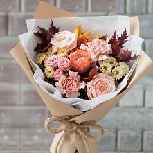 Букет цветов из:  Гвоздики, Хризантемы и Розы #REPLACE_PRED# Козлово