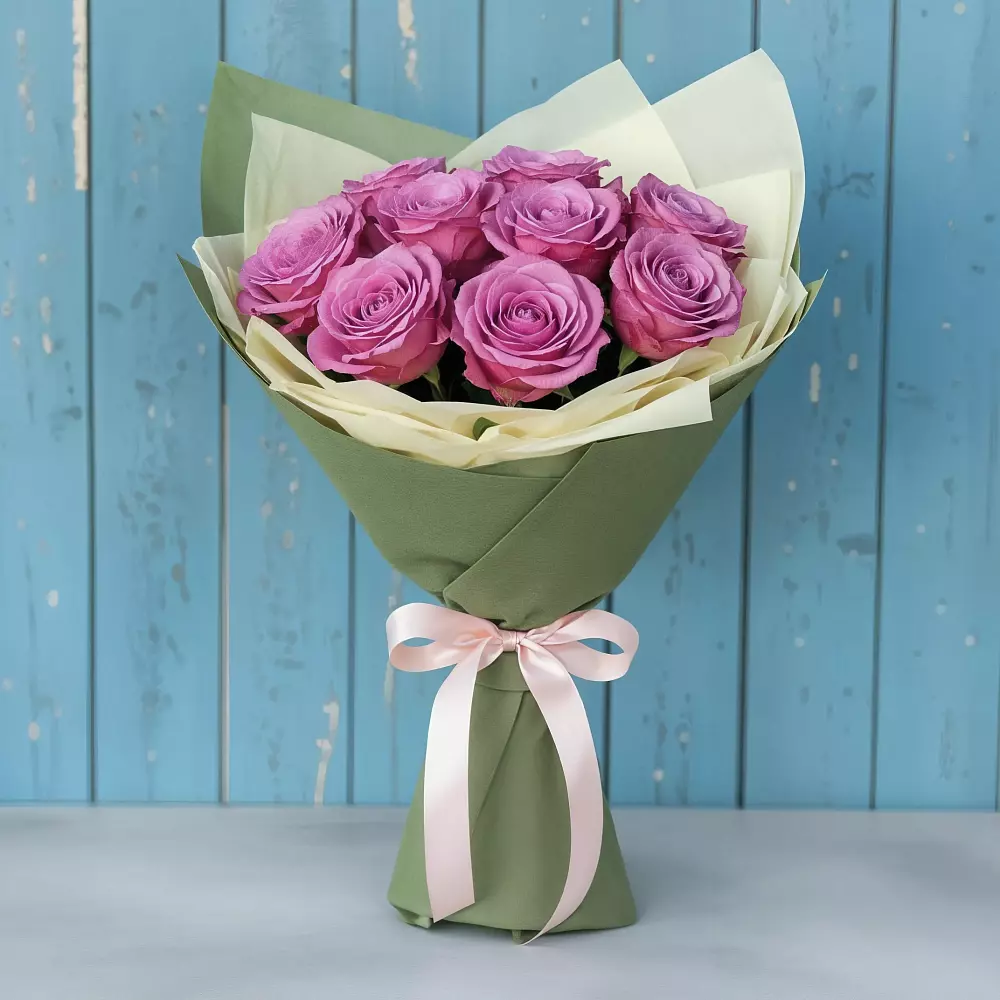 Букет Розы Фёрст Леди в Козлово