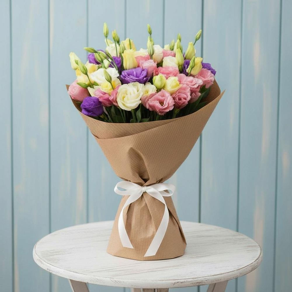 Букет цветов из: Лизиантусы в Козлово