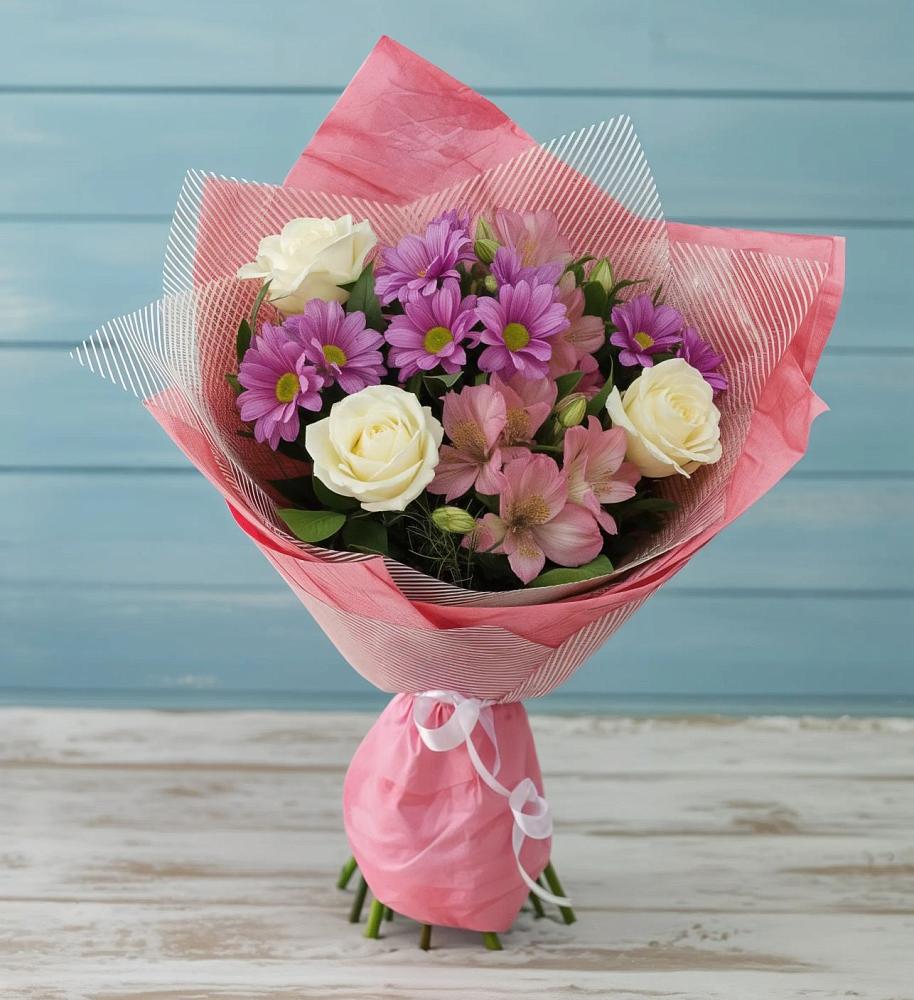 Букет цветов из: Герберы в Козлово