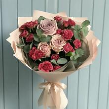 Букет цветов из:  Гвоздики и Розы в Козлово