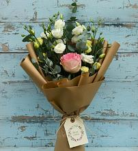 Букет цветов из:  Розы и Лизиантусы в Козлово